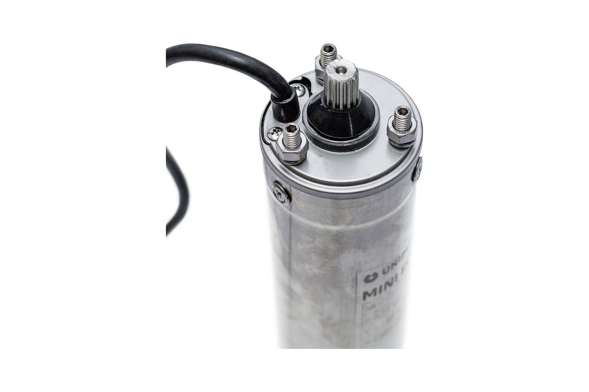 Процесс установки и подключение погружного насоса UNIPUMP MINI ECO 1-154